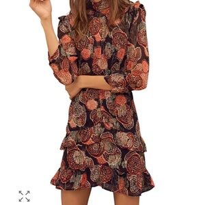 ba&sh Hydra Tiered Dress